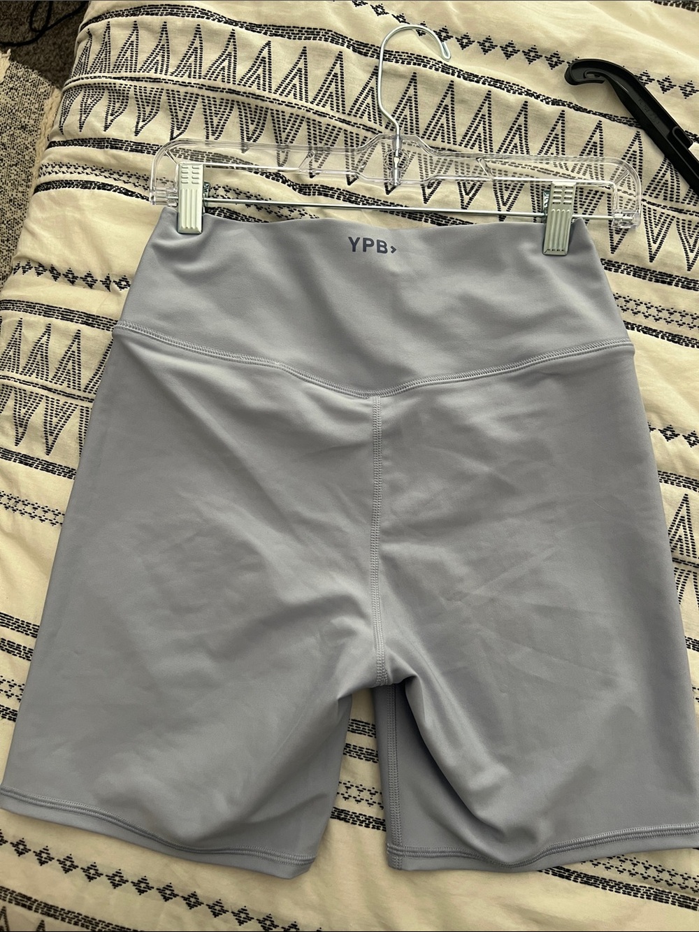 Abercrombie YPB Like New Womens High-Waist Biker Shorts size Large
